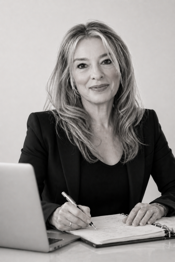 Esther Garcia, cara visible de Tioxe, a l'oficina de Granollers